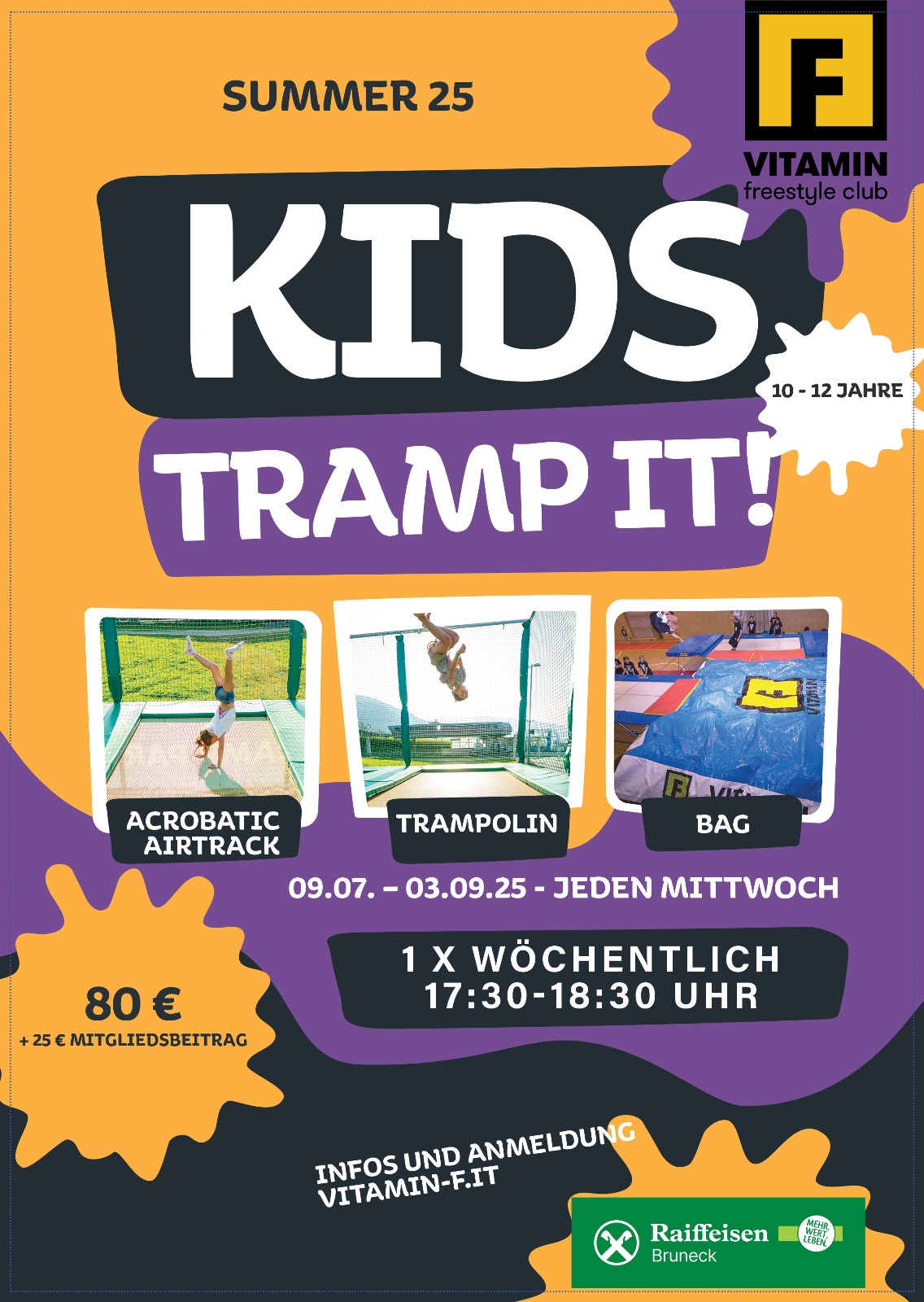 VITAMIN F - Trampolin Kurs Trampit Kids3 - Sommer 2025