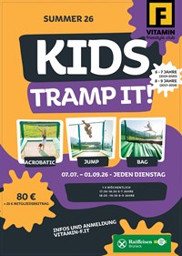 VITAMIN F - Trampolin Kurs Trampit Kids4 - Sommer 2026